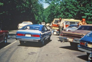 Cruise-in, 1970's and a full park